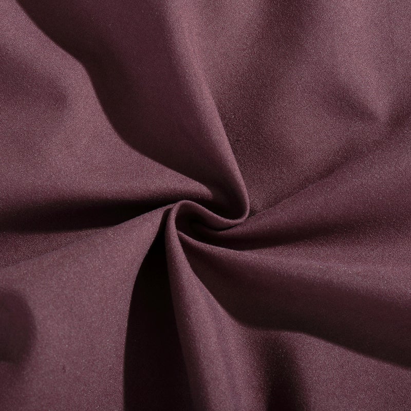 EVOLIVE Ultra Soft Microfiber Body Pillow Cover/Pillowcases 21"x54" with Hidden Zipper Closure(21"x54" Body Pillow Cover, Wine) - Image 4